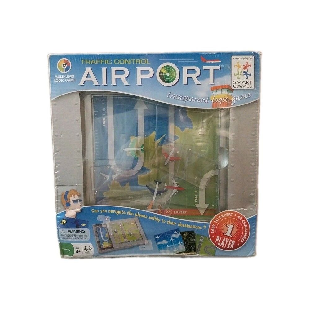 Traffic Control Airport Transparent Multi Level Logic Game Smart Games 24 Maps